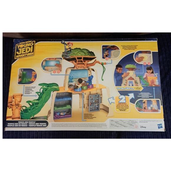 Star Wars Young Jedi Adventures Jedi Temple Toy with Action Figures - Picture 6 of 9